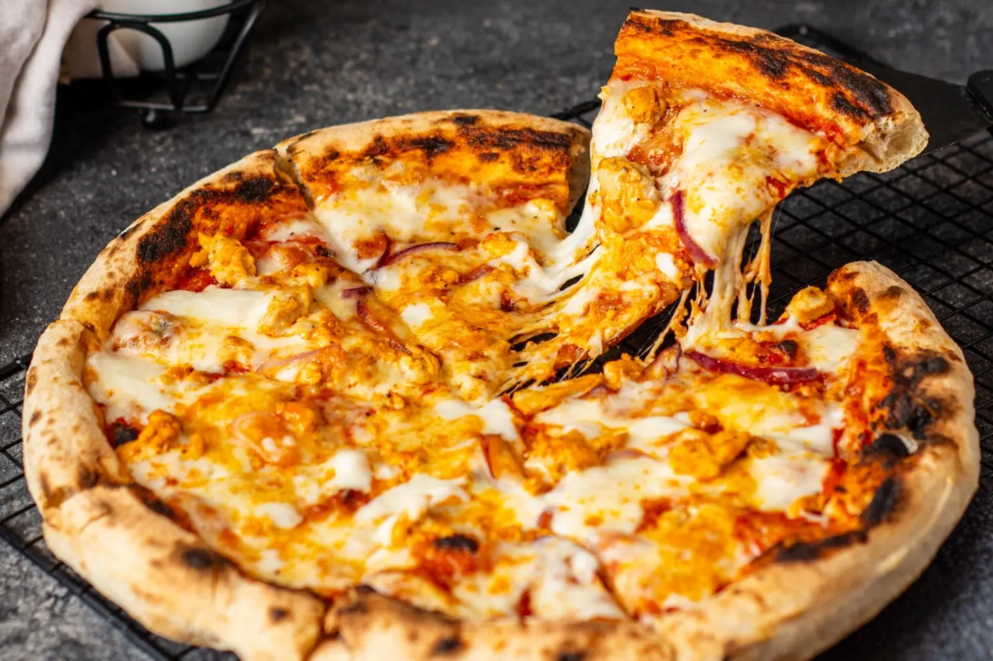 بيتزا البافالو صغيرة