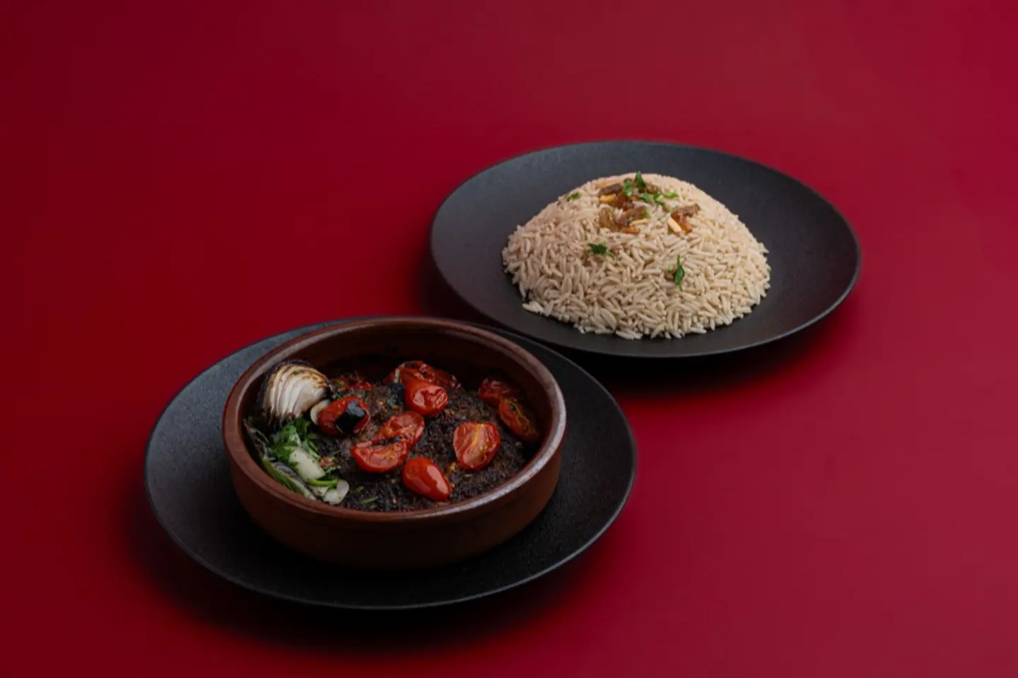 طاجن كفتة بالطماطم