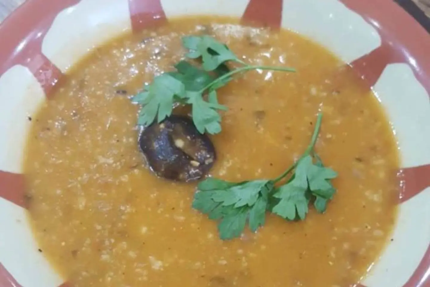 شوربة الشوفان بالدجاج