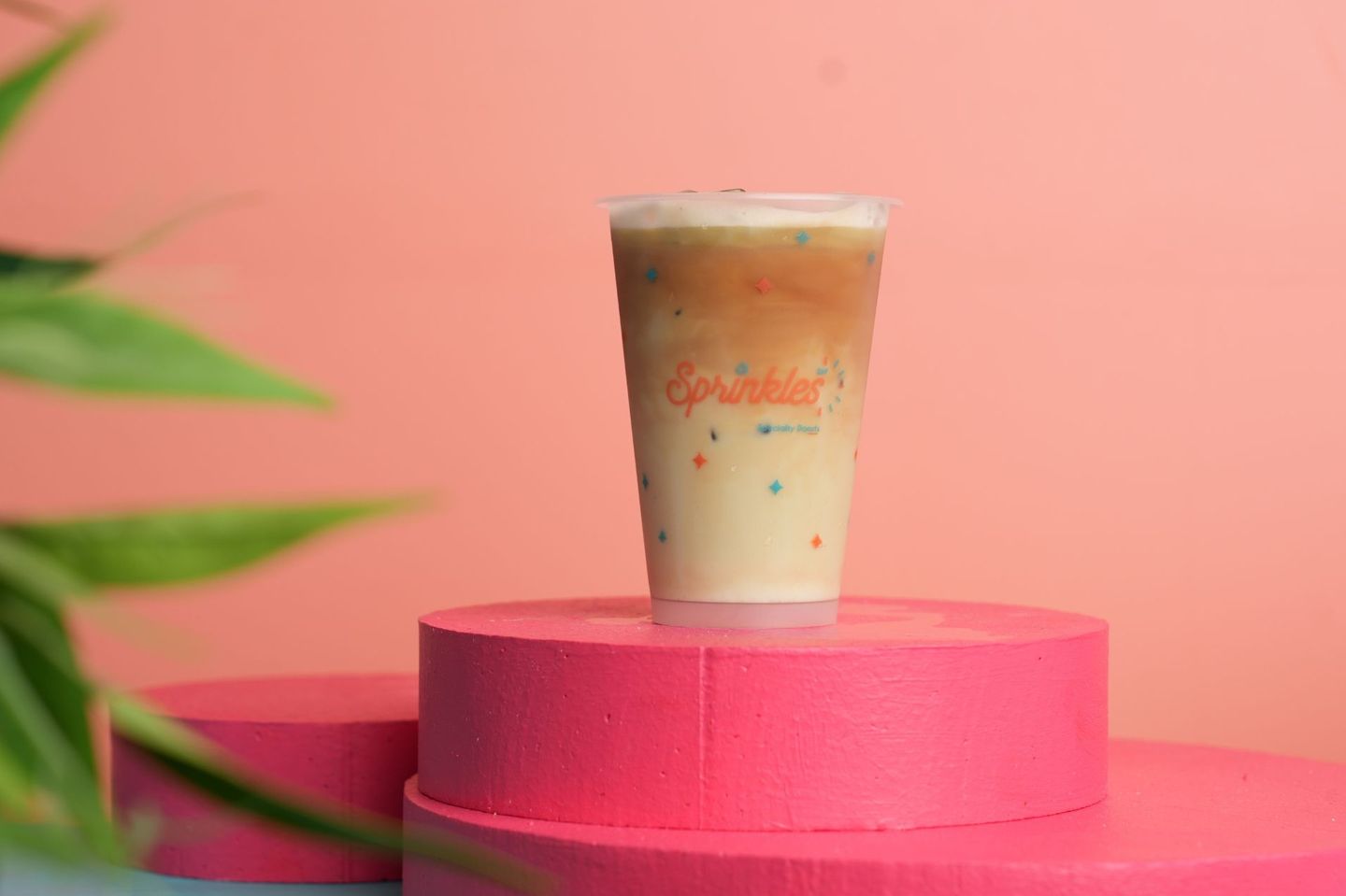 Iced Saffron Latte