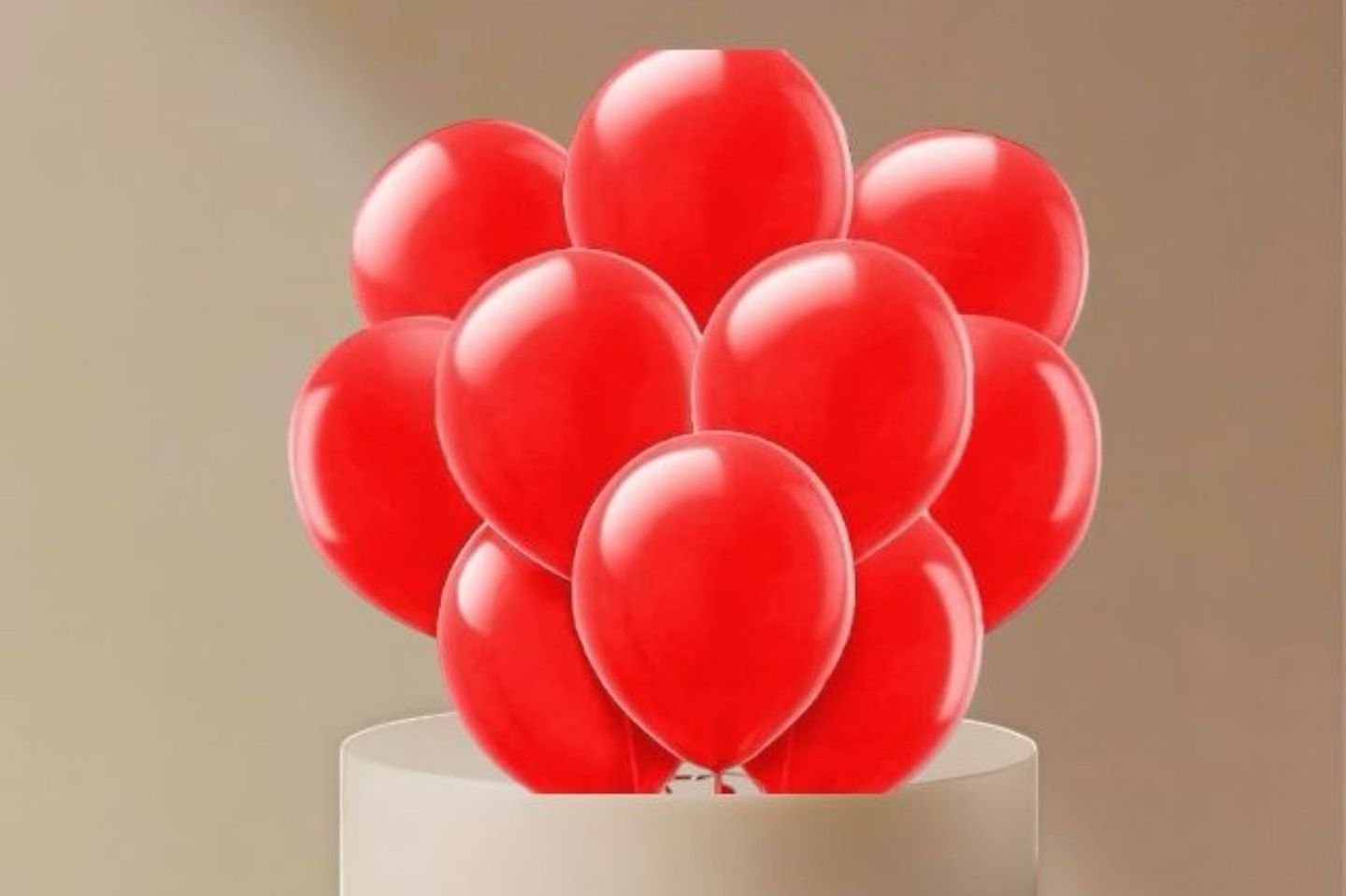 Valentine's Day Red Balloon Set