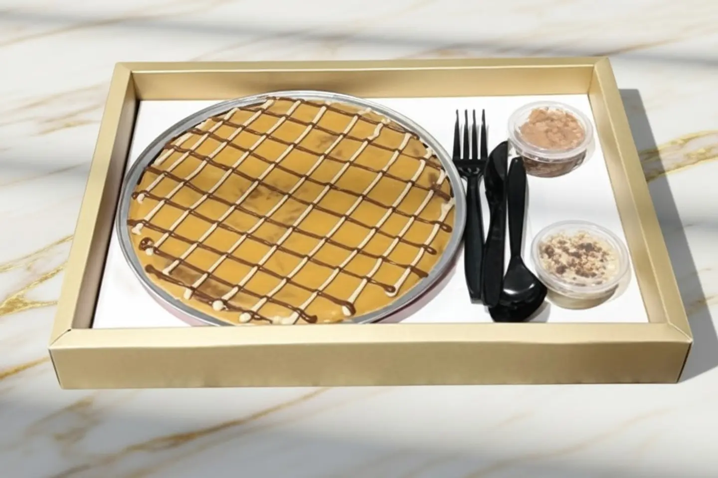 Basbousa With Hazelnuts And Nutella