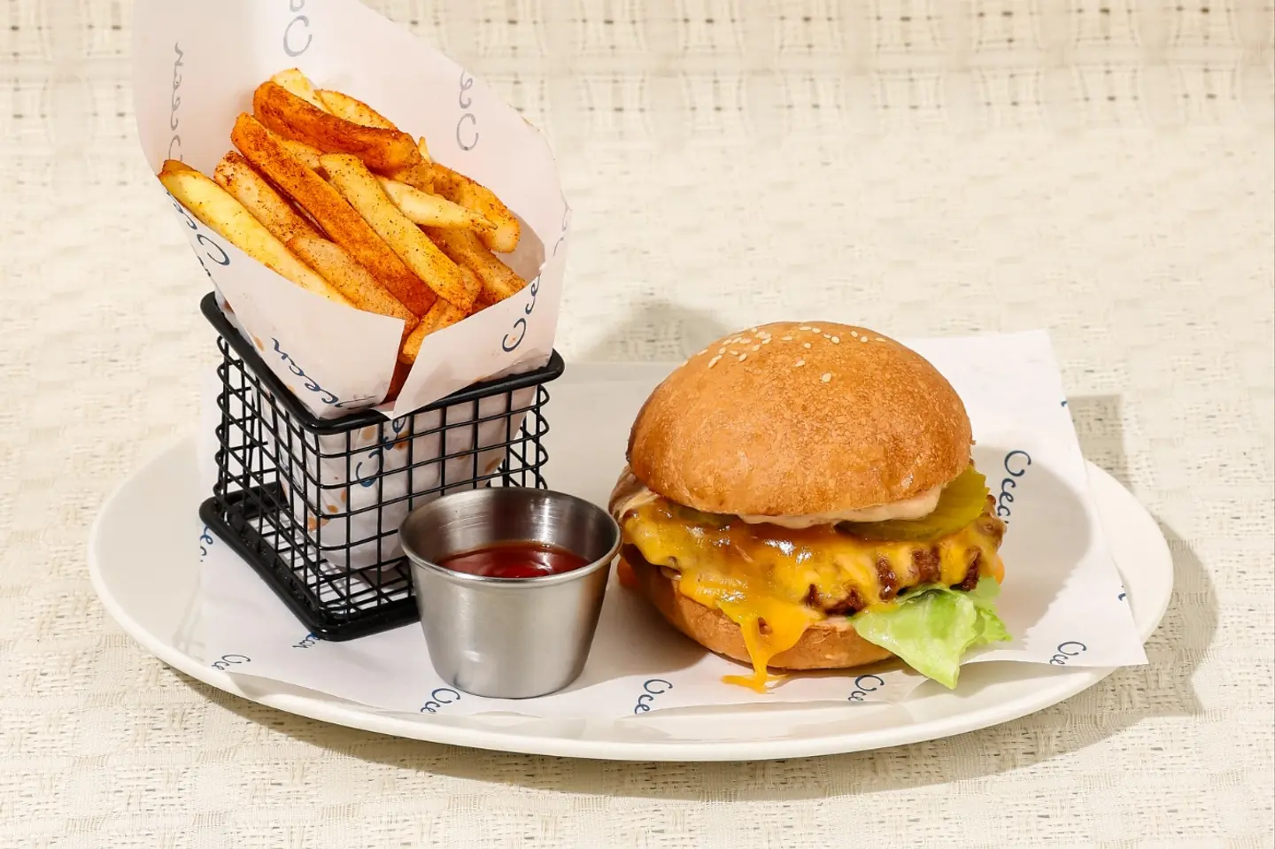 جريل برجر دجاج