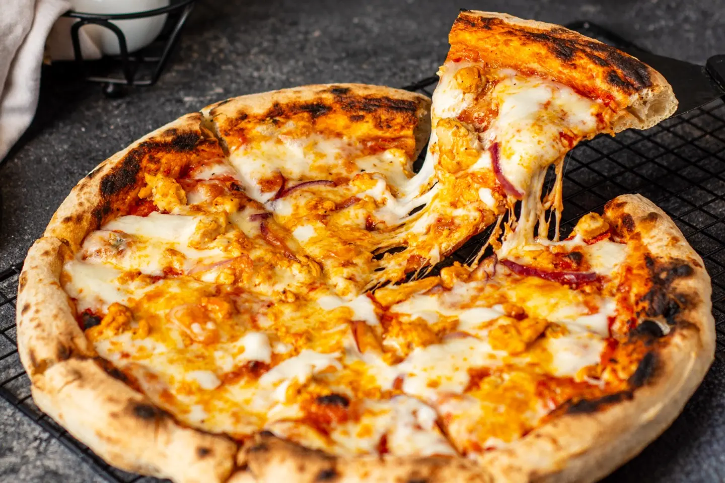 بيتزا البافالو صغيرة