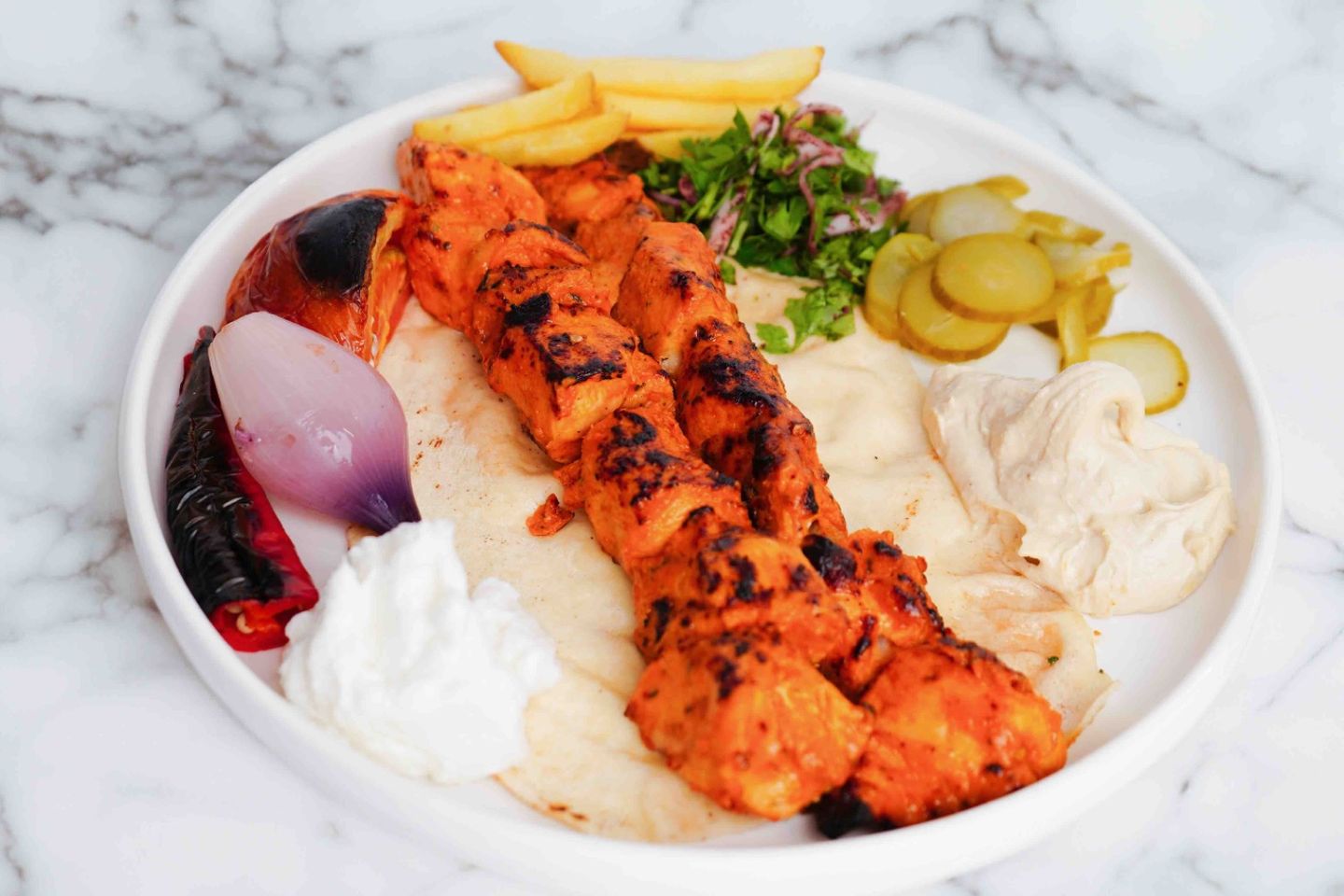 Shish Tawouk Platter