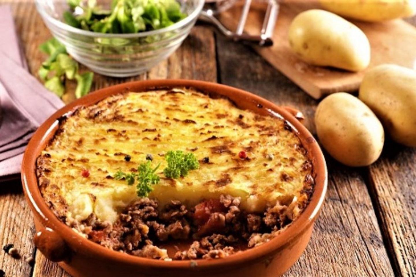 طاجن مسقعه بشاميل