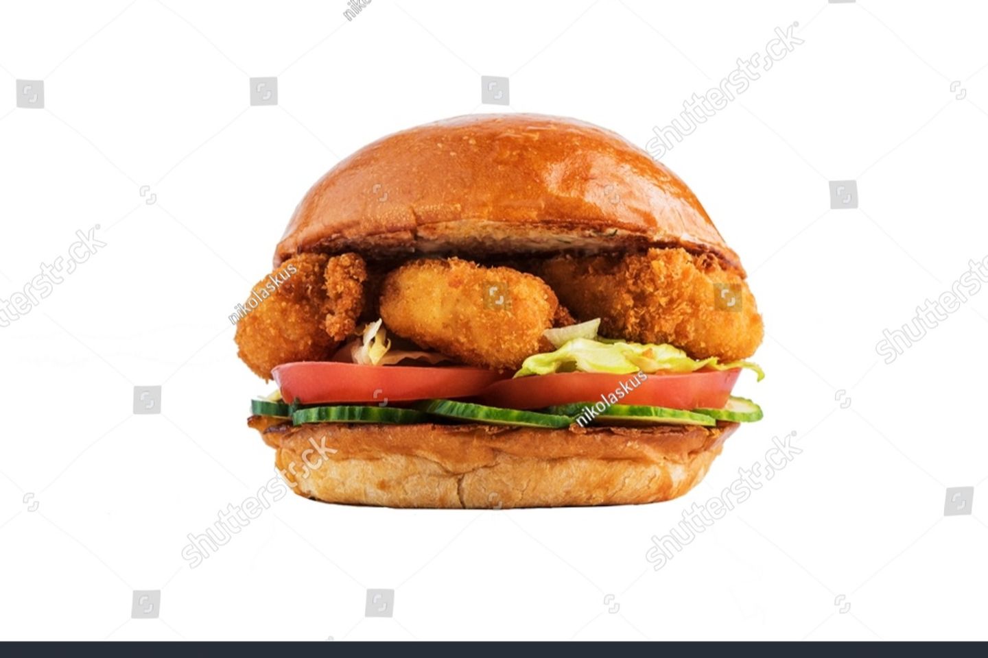 Fried Shirmp Burger