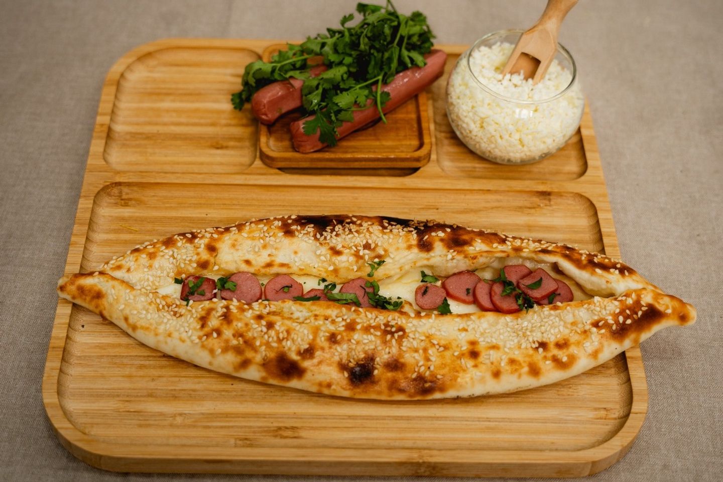 موزريلا نقانق