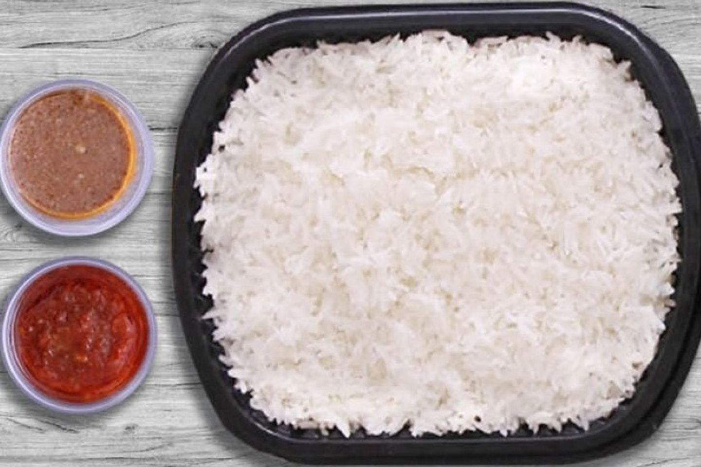 White Rice With Steam