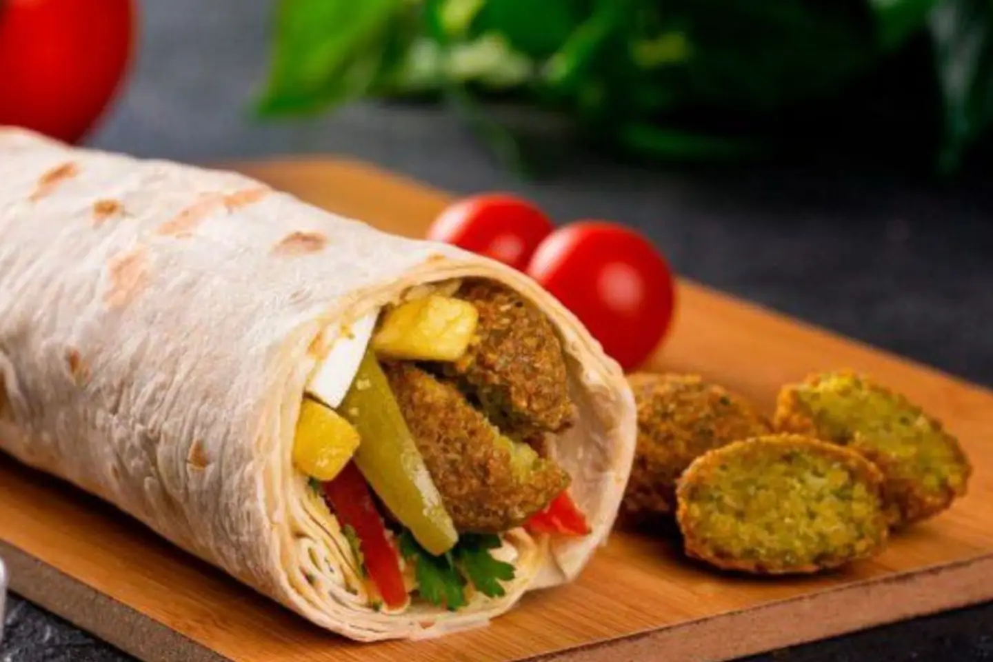 Falafel Egg Fatayer