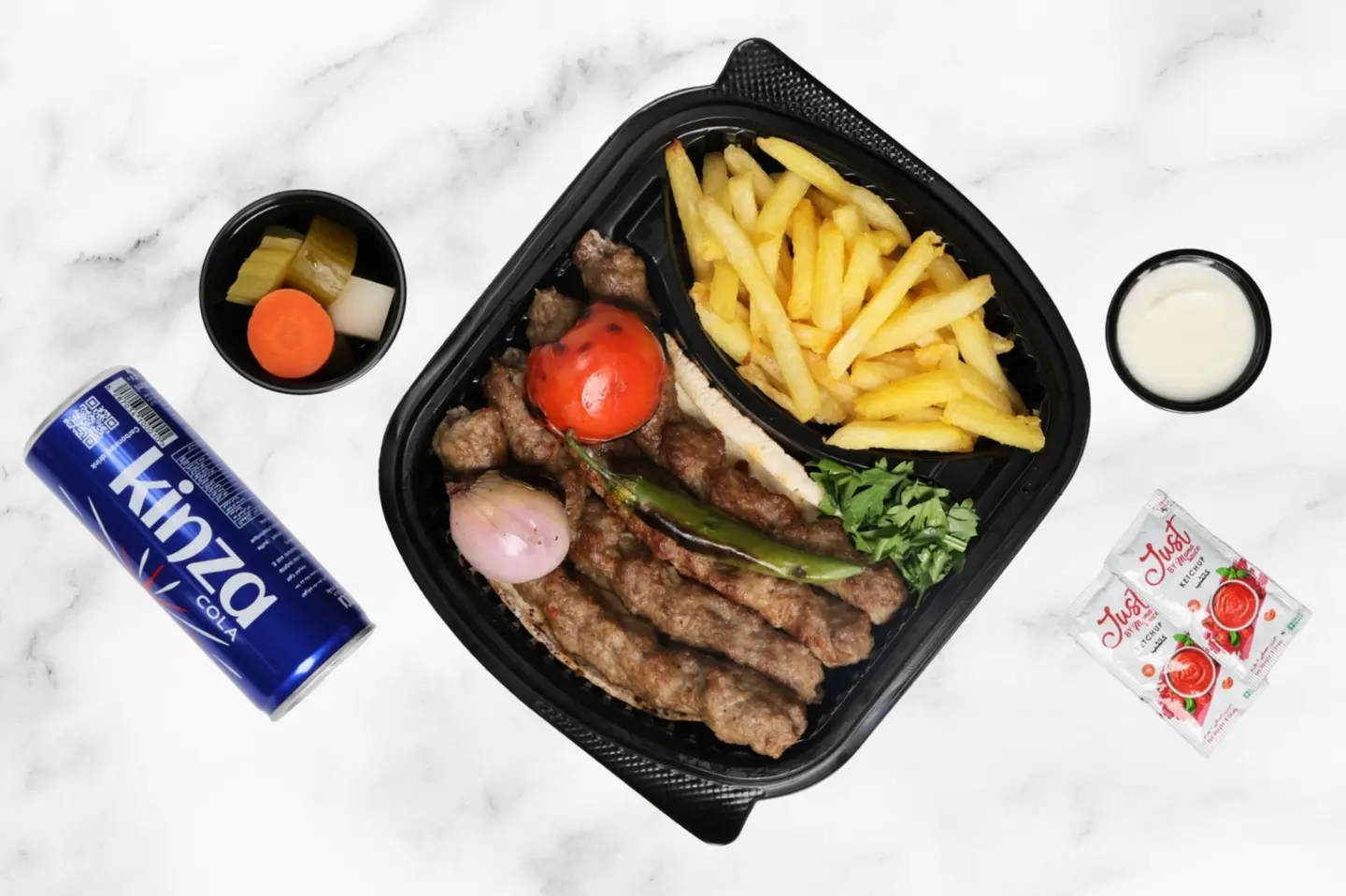 Meat Kebab Meal