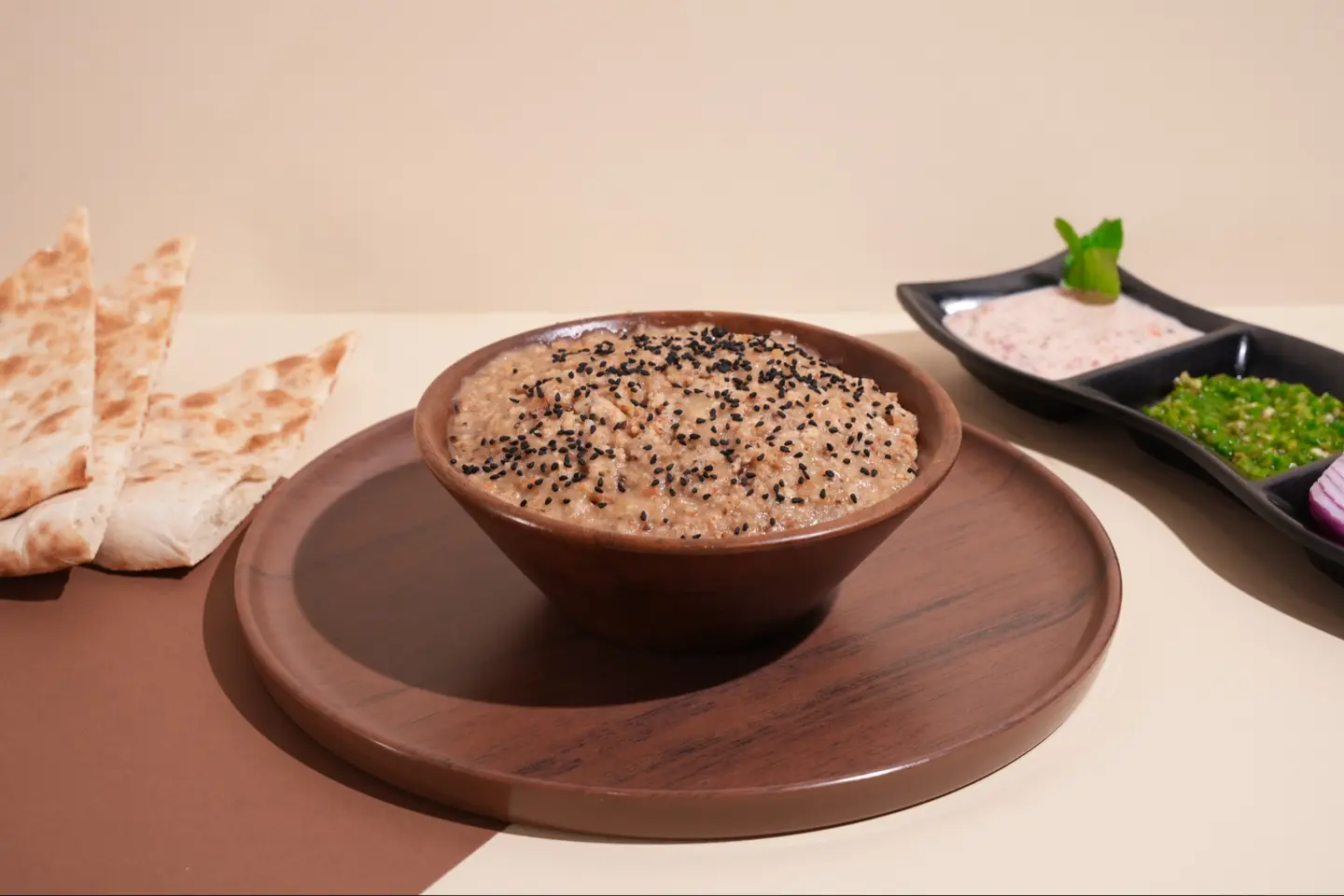Fatteh With Toffee