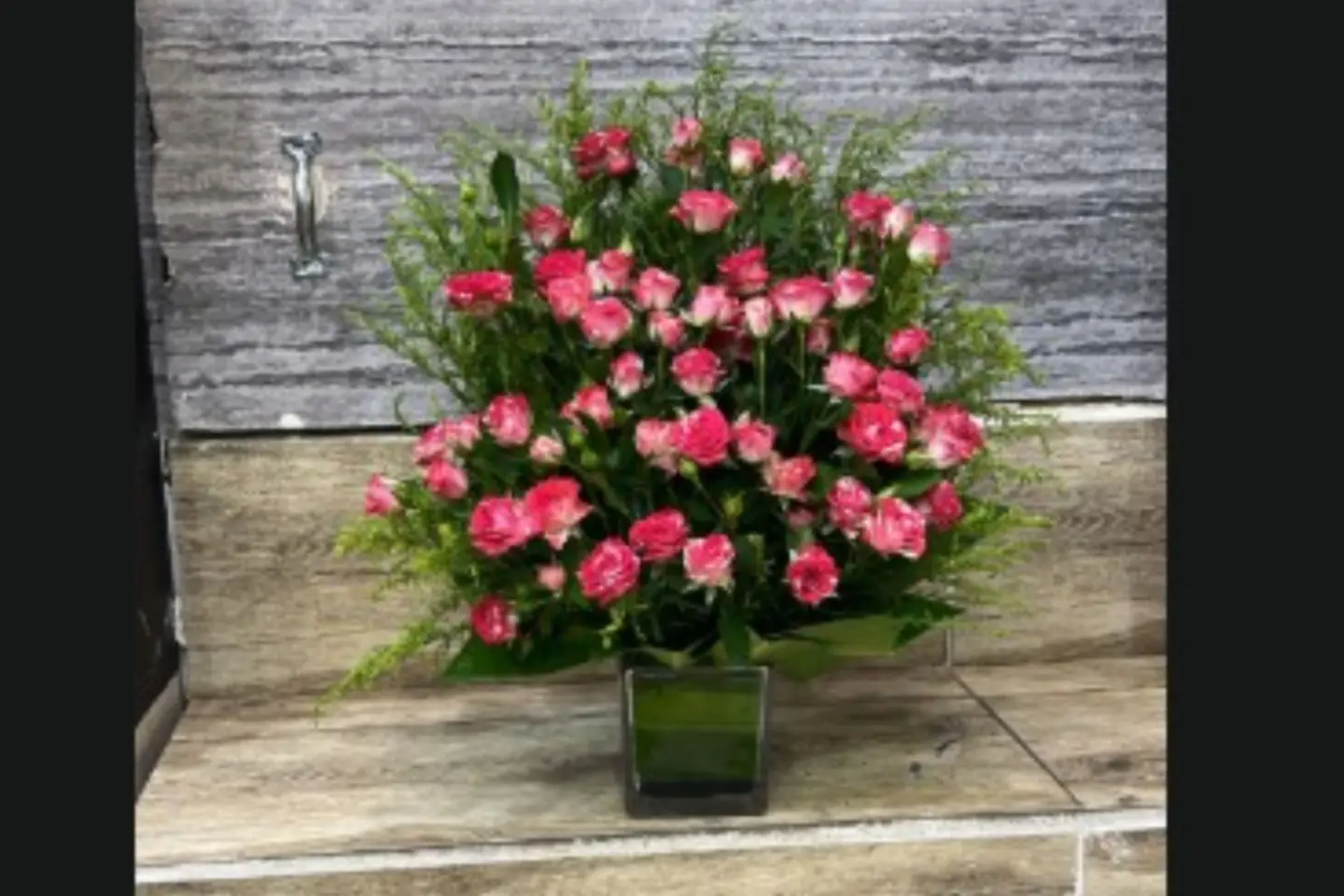 Baby Rose Vase Double Color