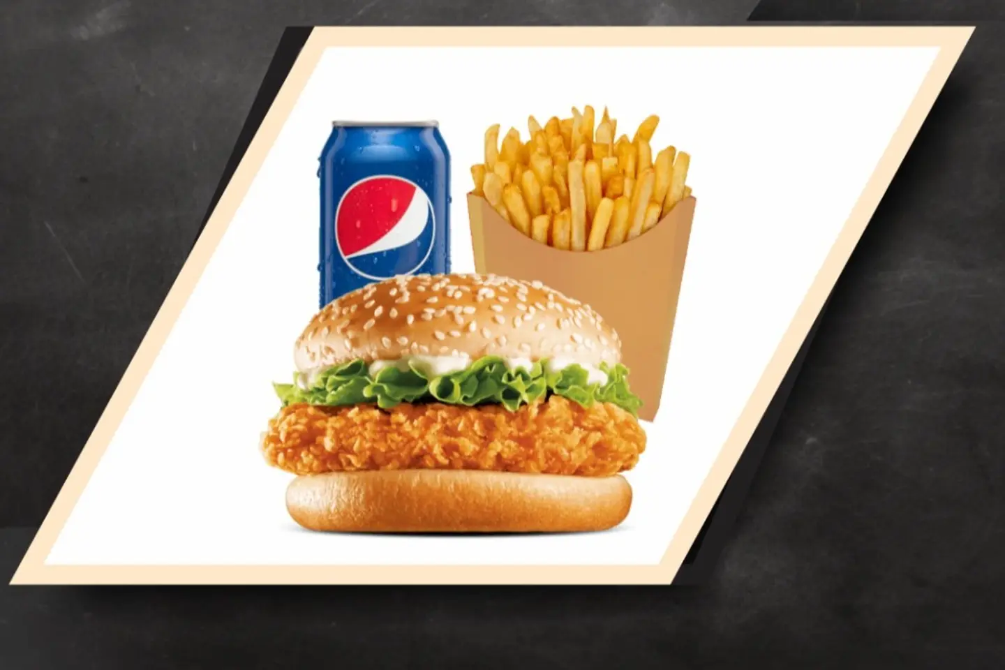 Double Zinger Burger Meal