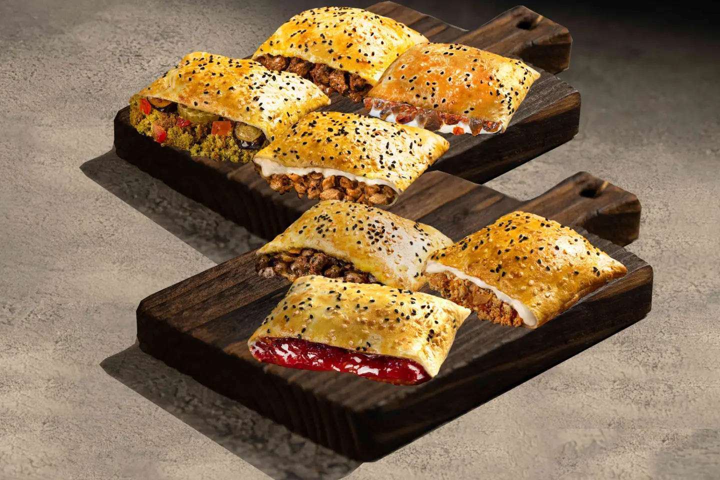 بوكس فيروز صغير 7 فطائر