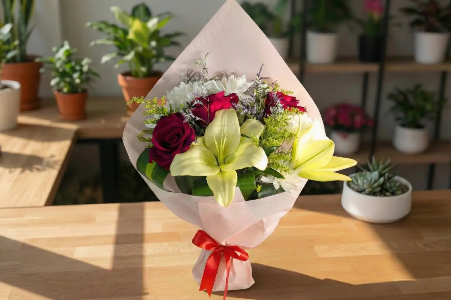 بوكيه تألق الألوان