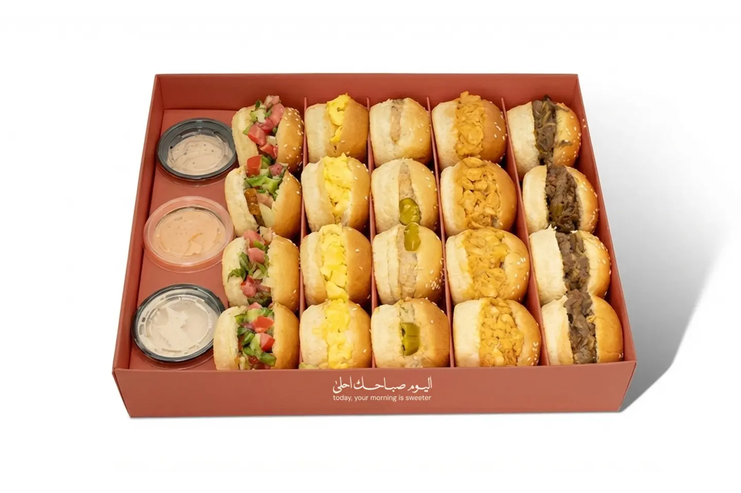 بوكس لقيمات صباحك كبير