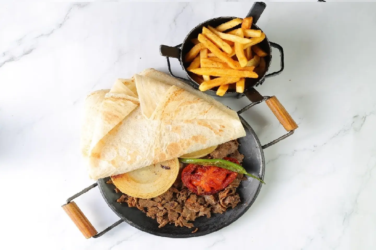 Meat Shawarma Sajia Meal