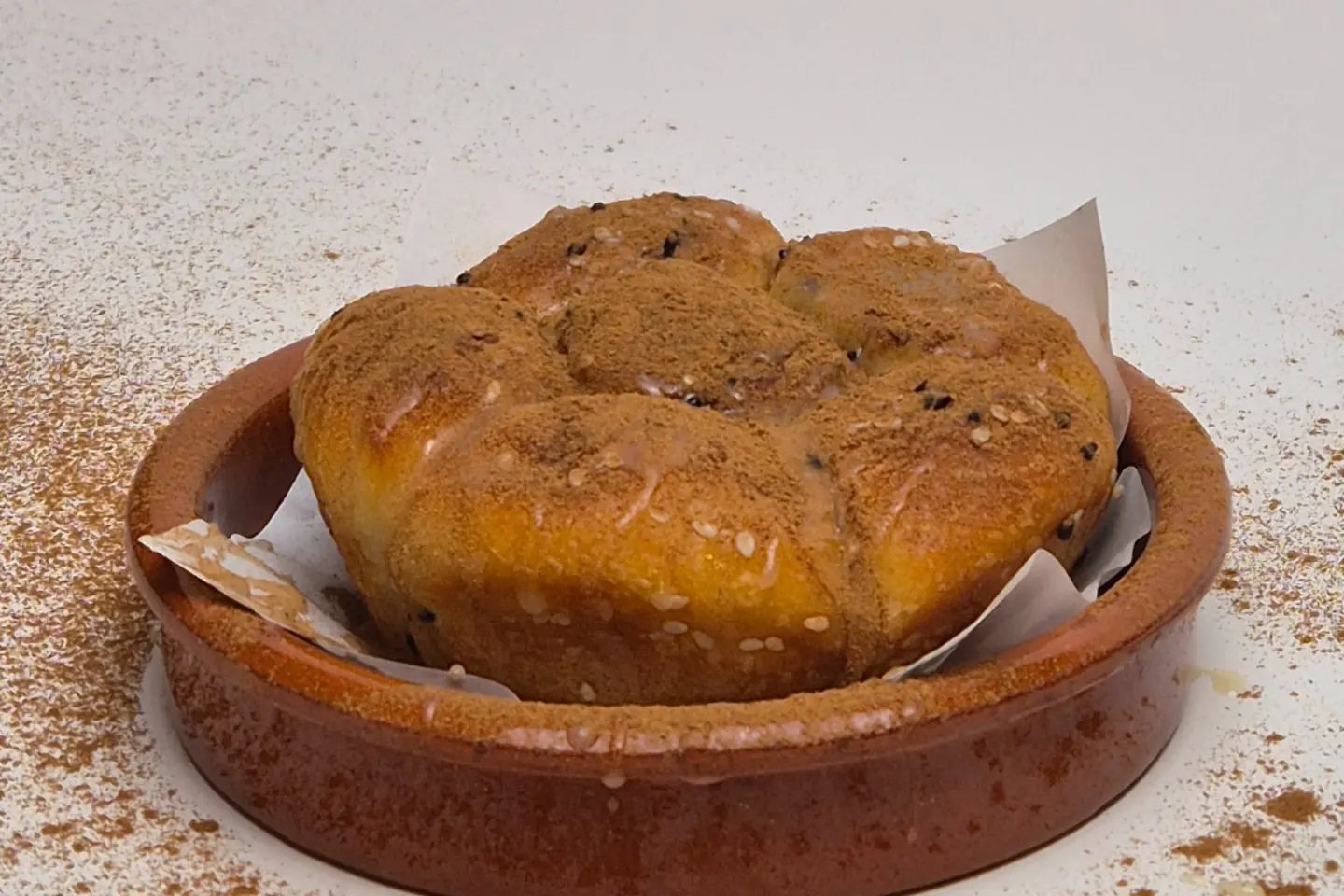 خلية جبن مع قرفة