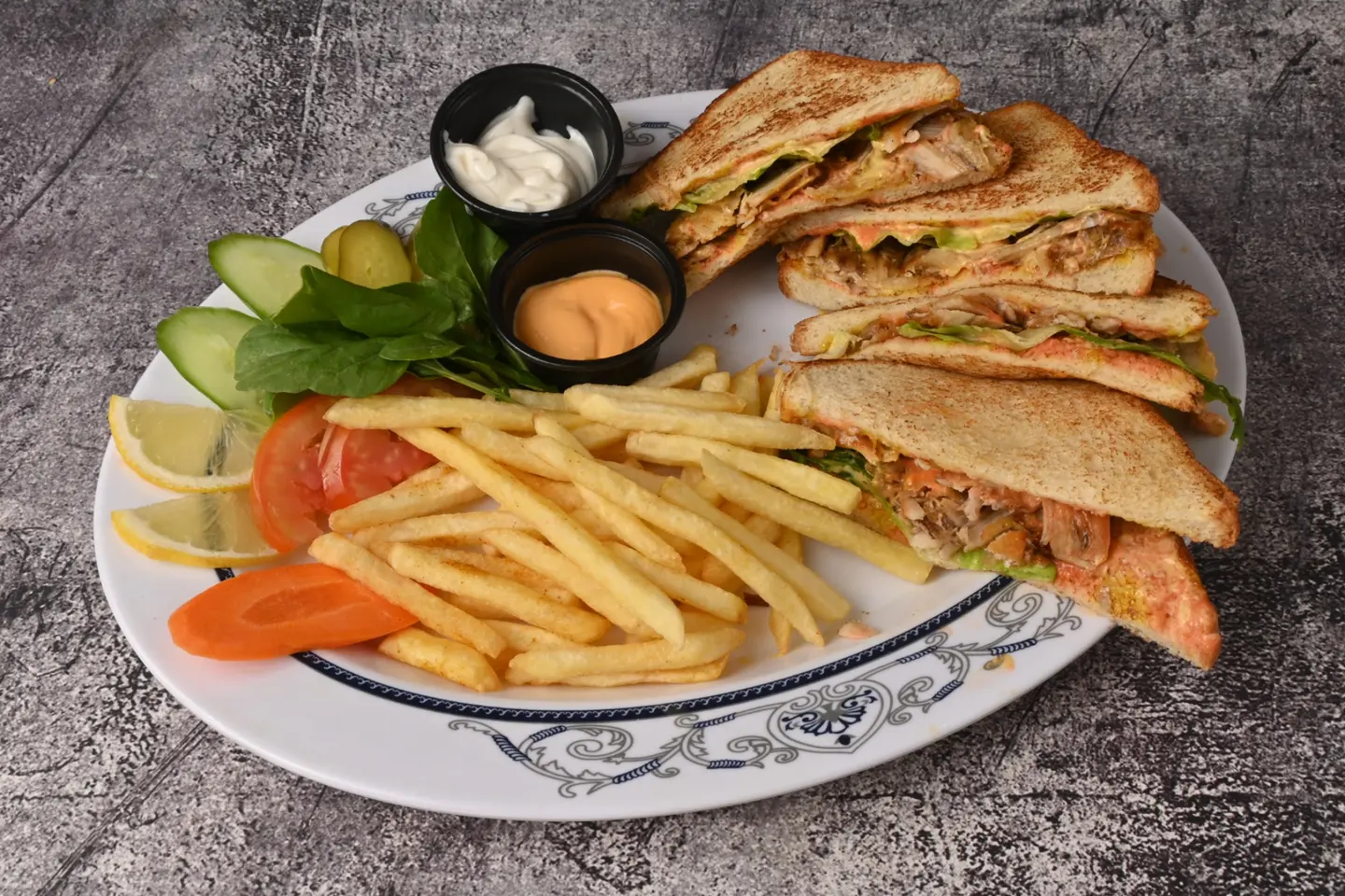 Tasty Shawarma Meal