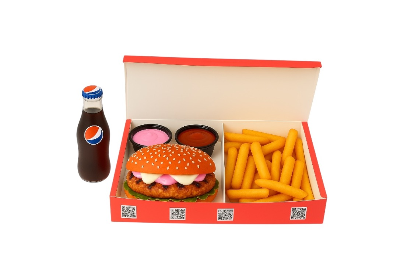 Grilled Chicken Royal Burger Meal