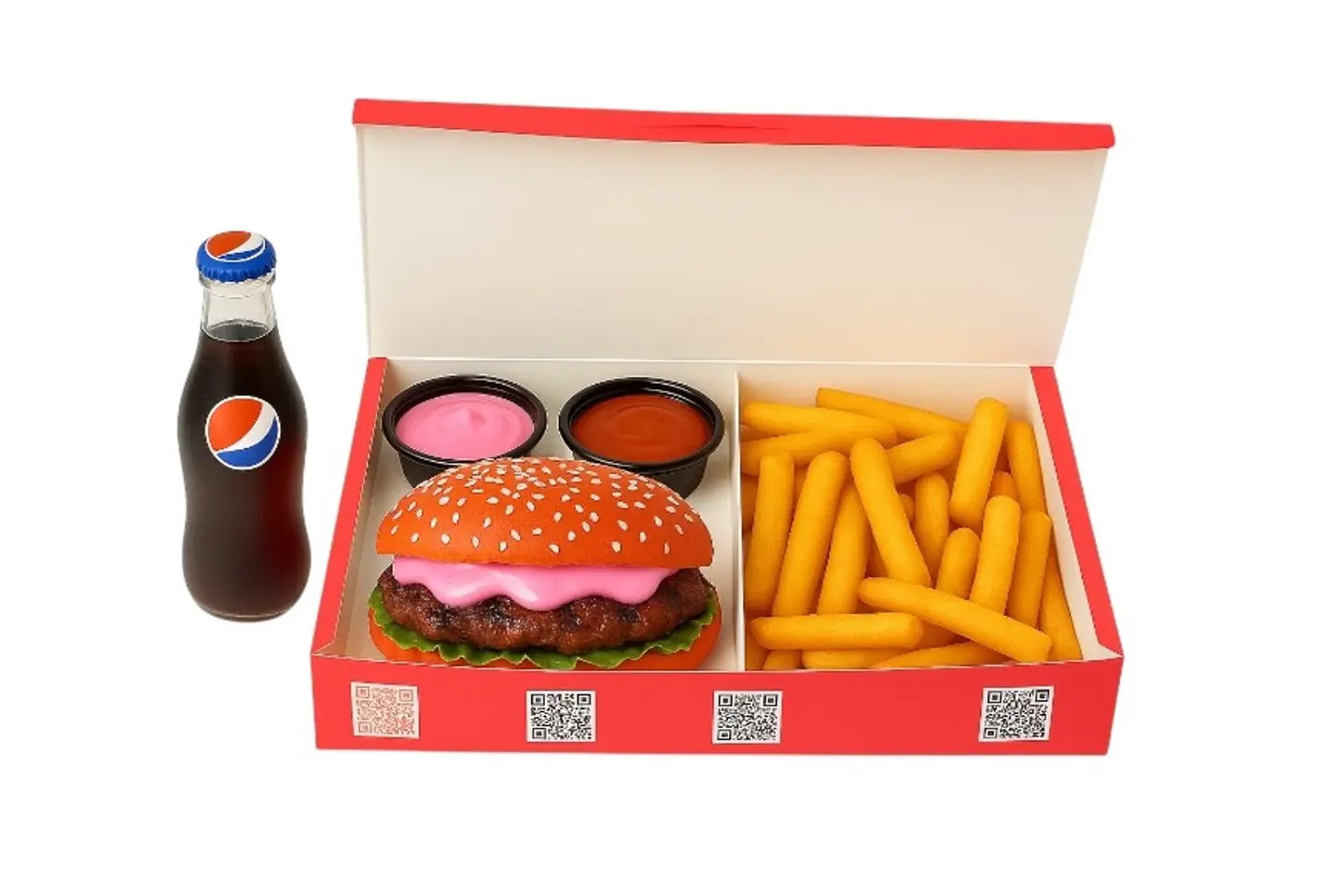 Grilled Meat Royal Burger Meal