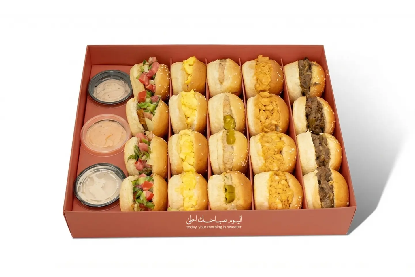 بوكس لقيمات صباحك كبير