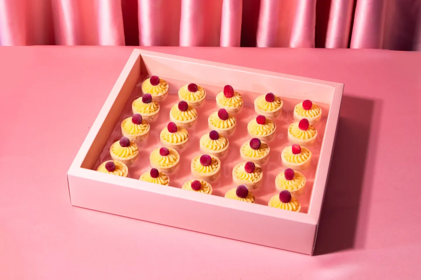 Box Lemon Tart With Berries