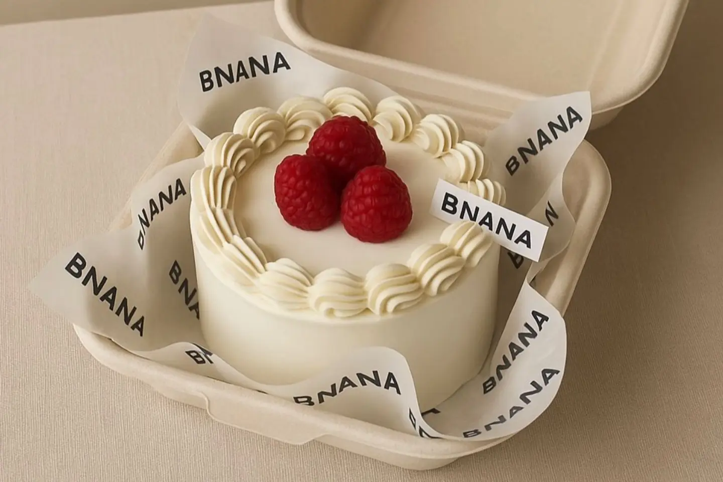 Cake Lunch Box Raspberry
