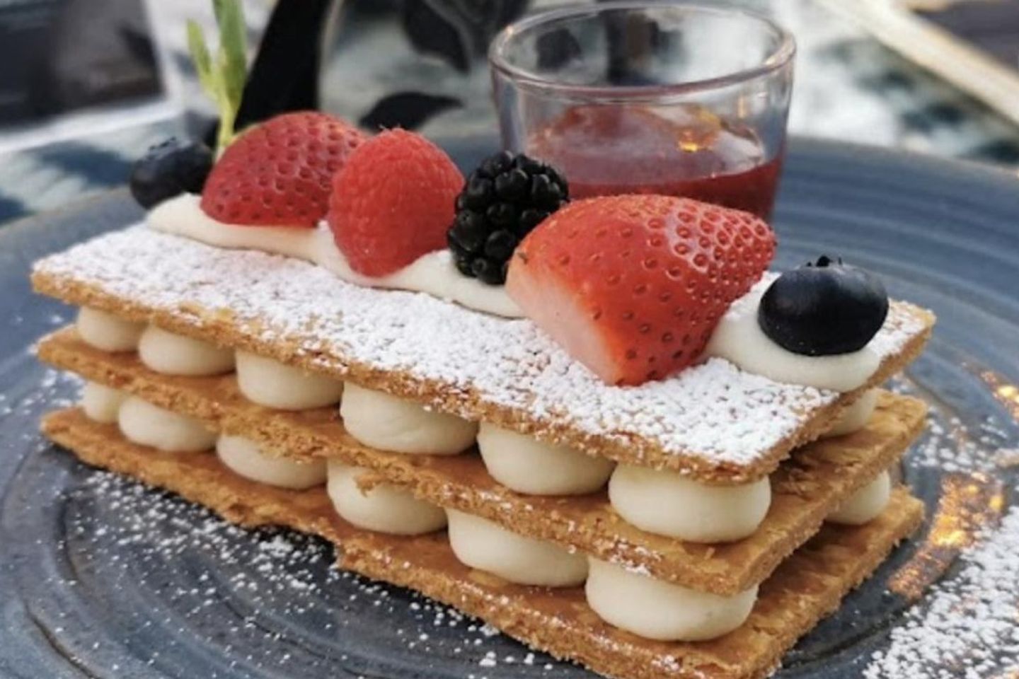 Raspberry Mille Feuille
