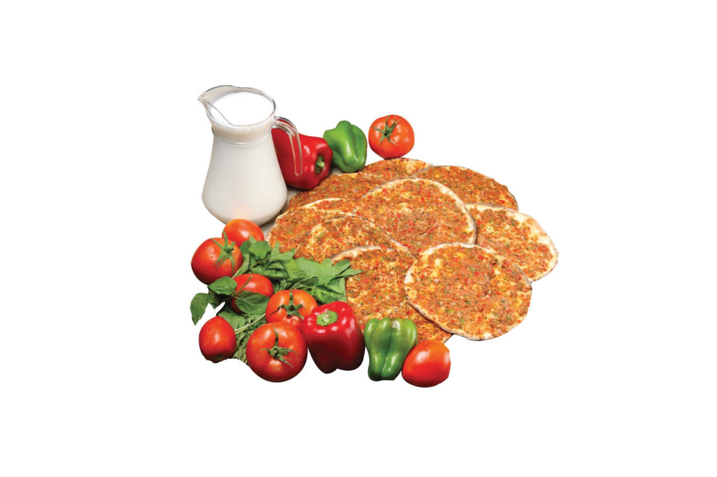 لحم بالعجين خضار