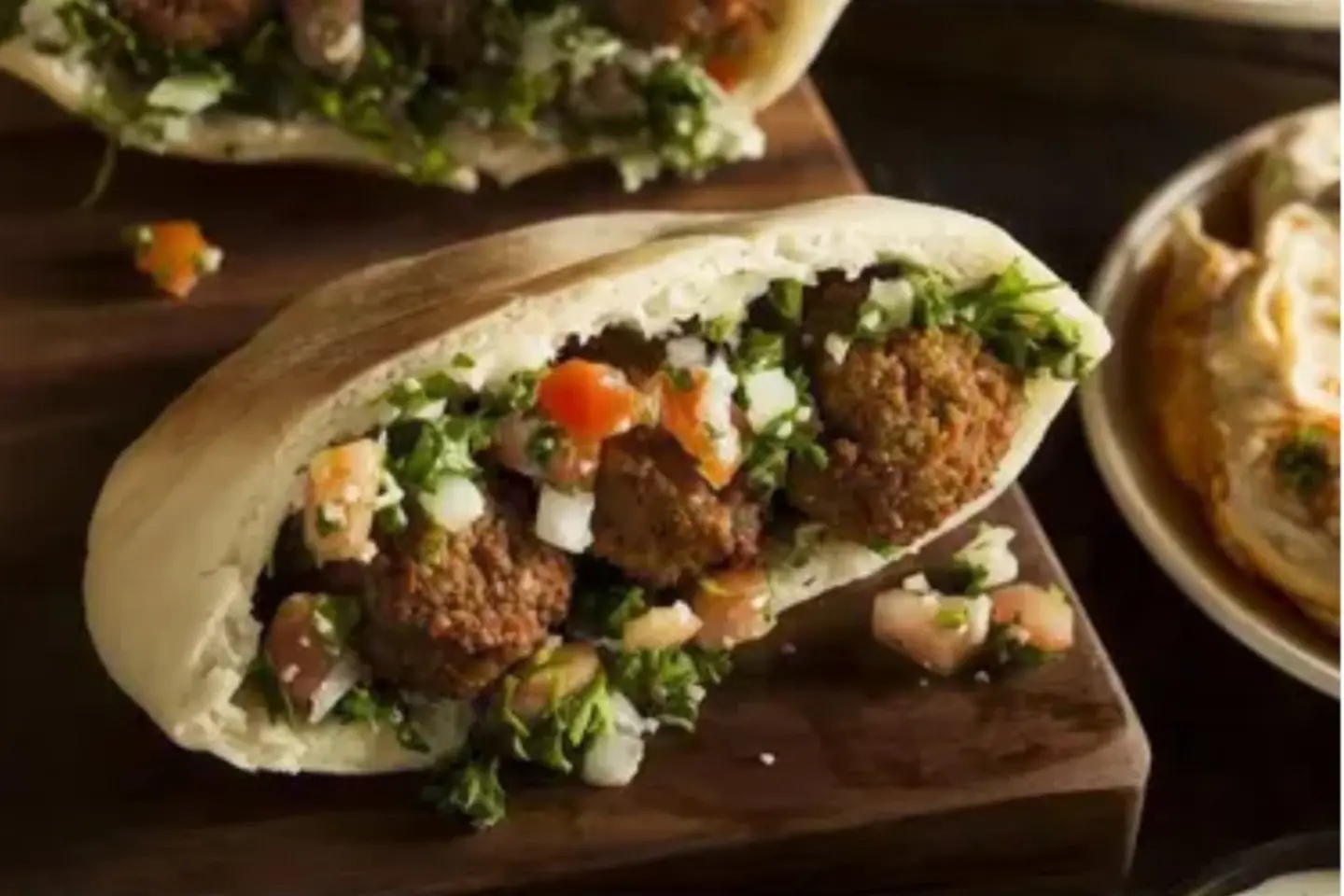 Mixed Falafel Sandwich