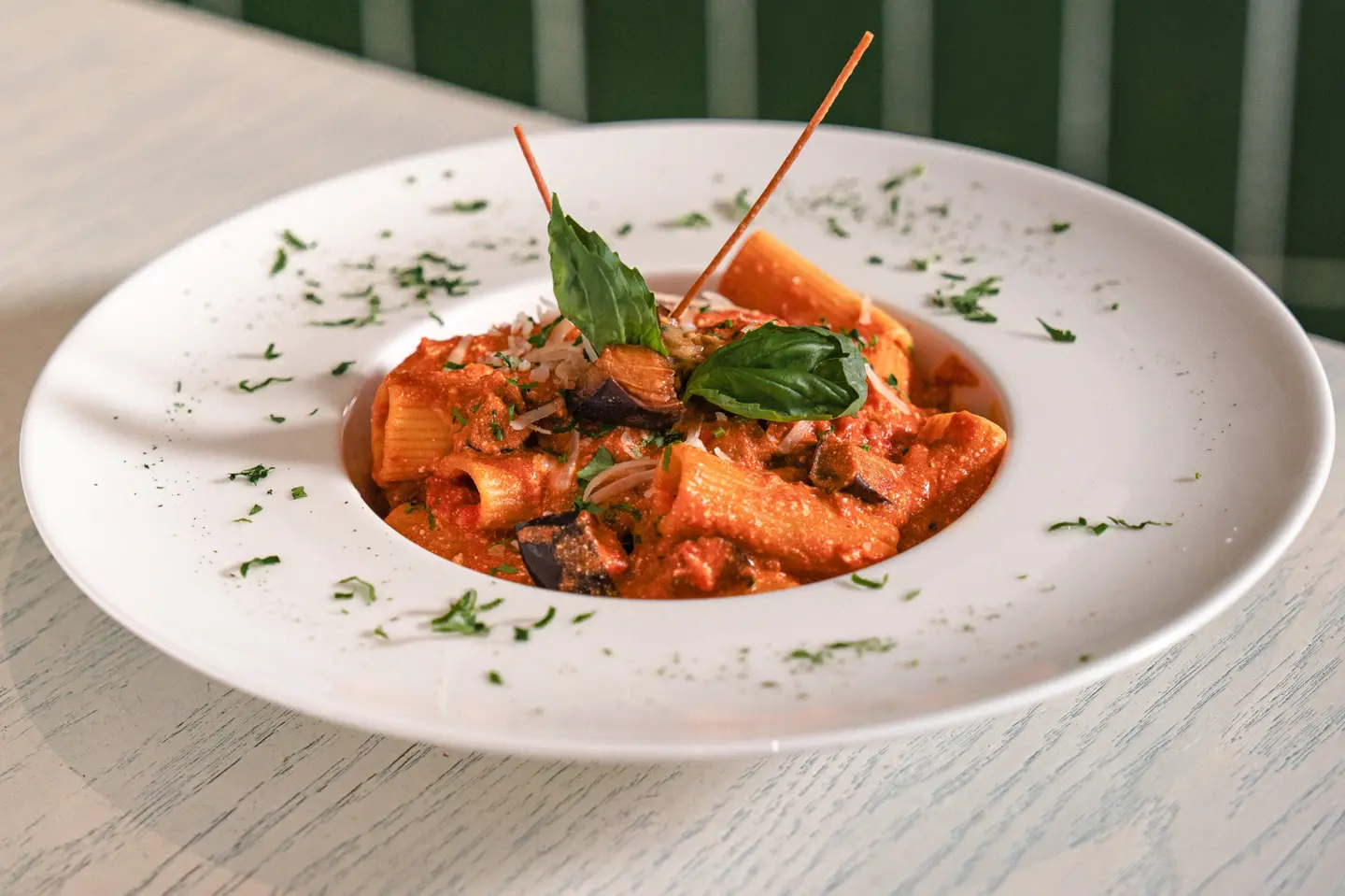 Rigatoni Ricotta And Melanzane