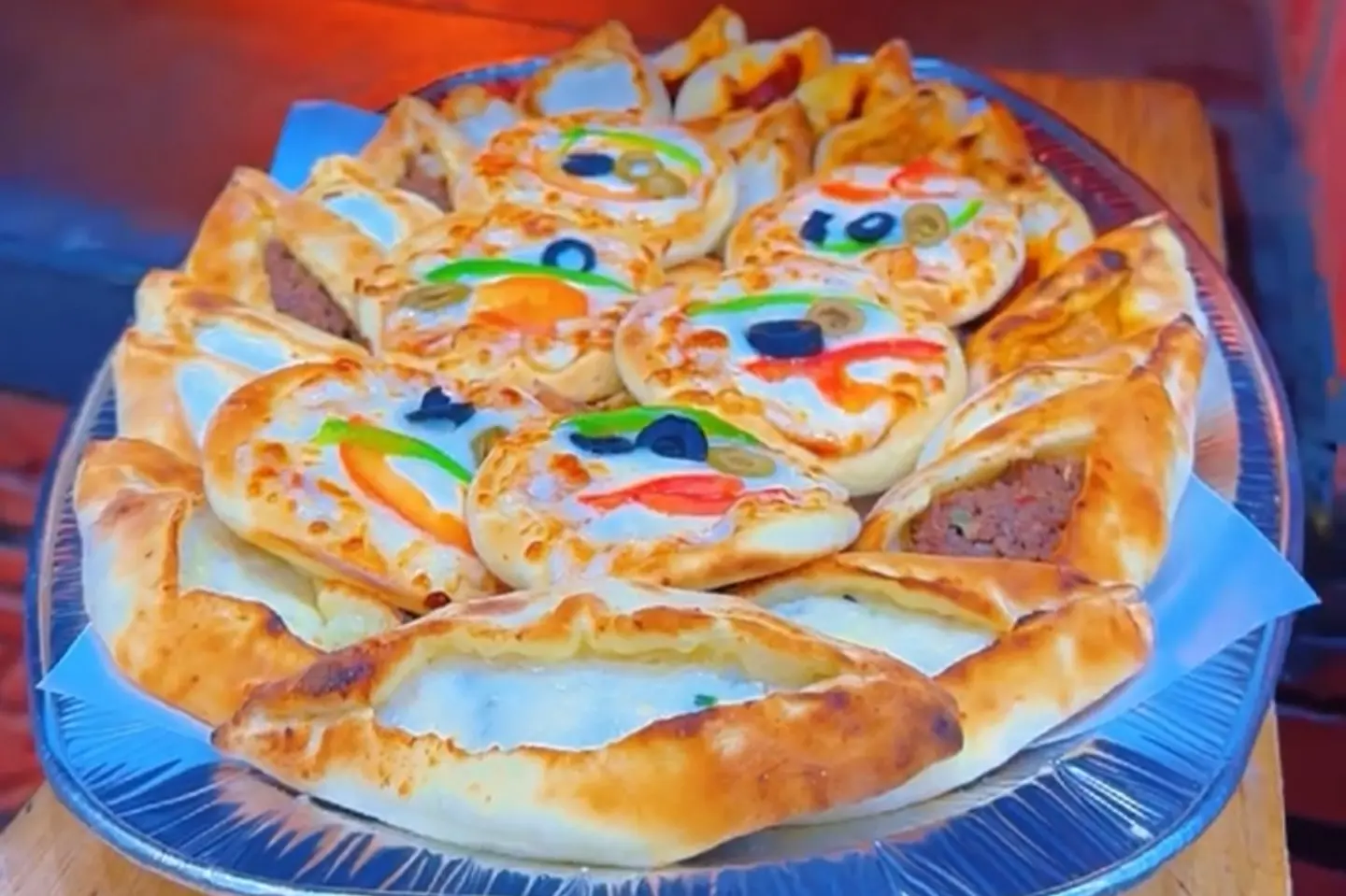 A Plate Of Mixed Pastrise