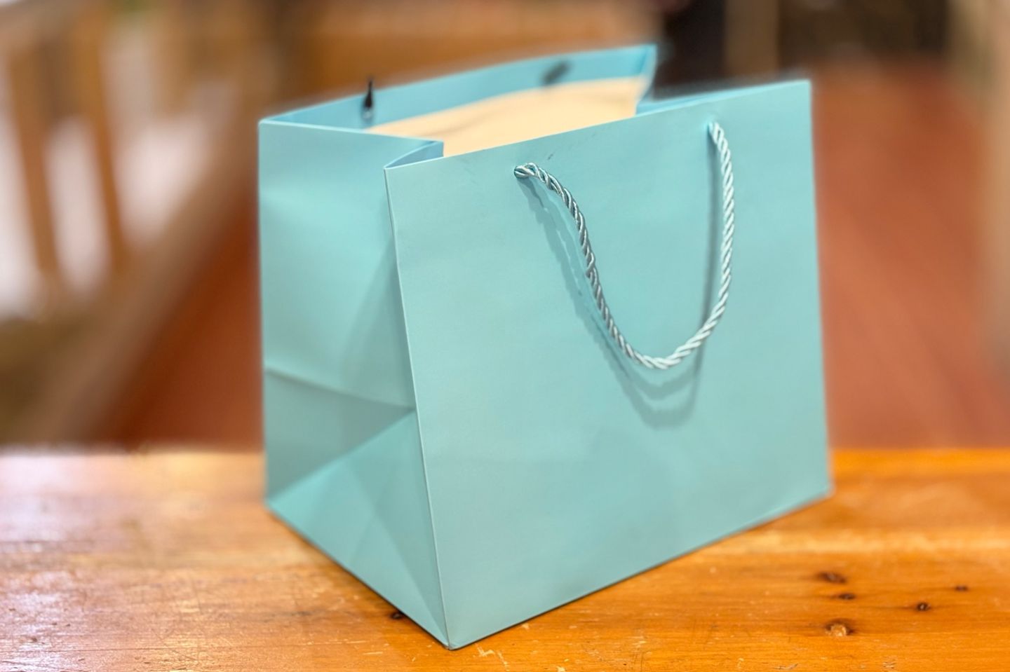 Small Blue Gift Bag