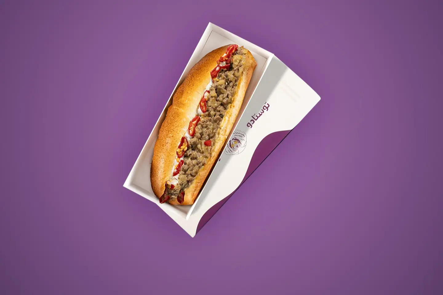 سبايسي فيلي ستيك لحم