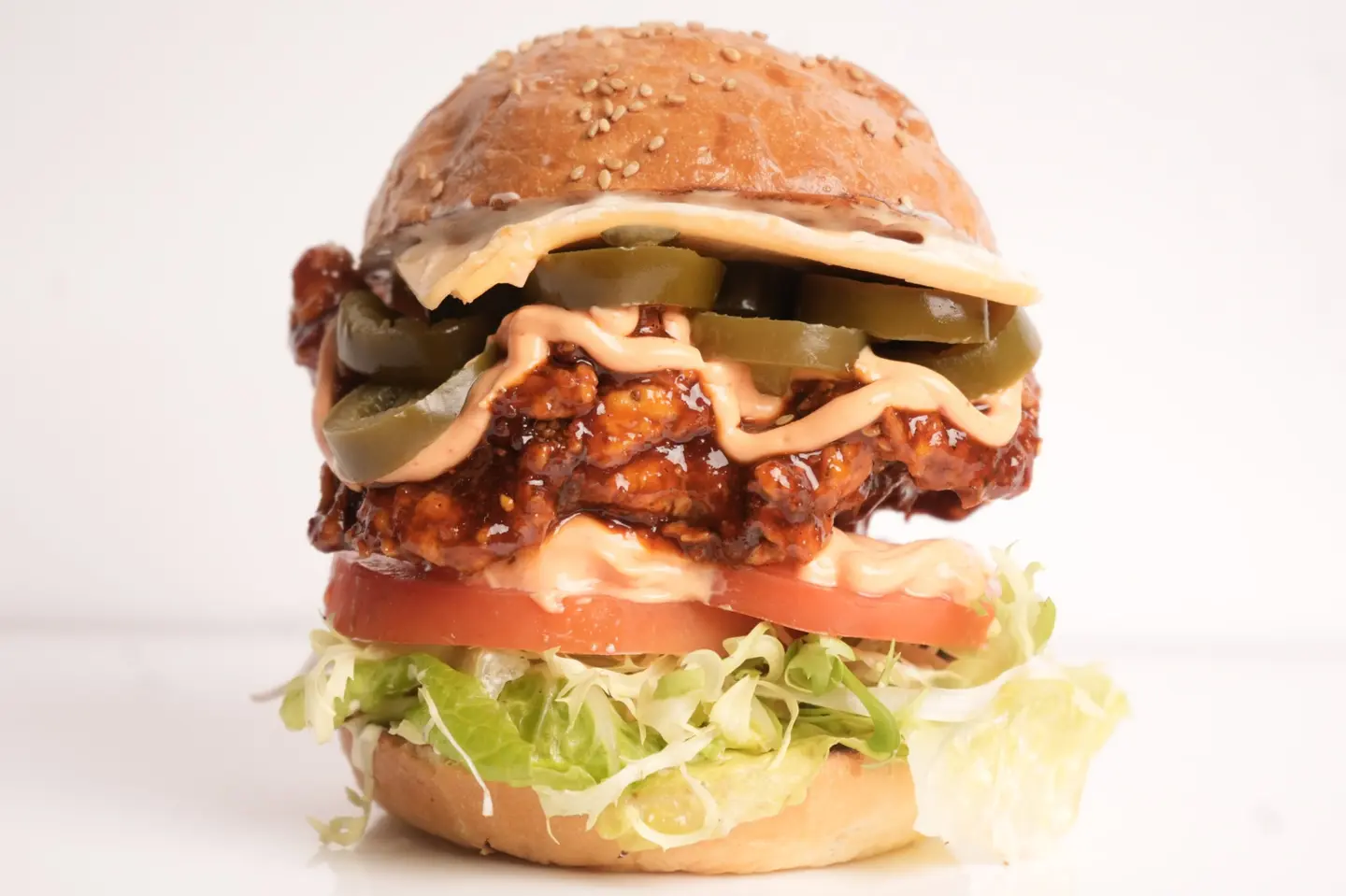 Korean Chicken Burger
