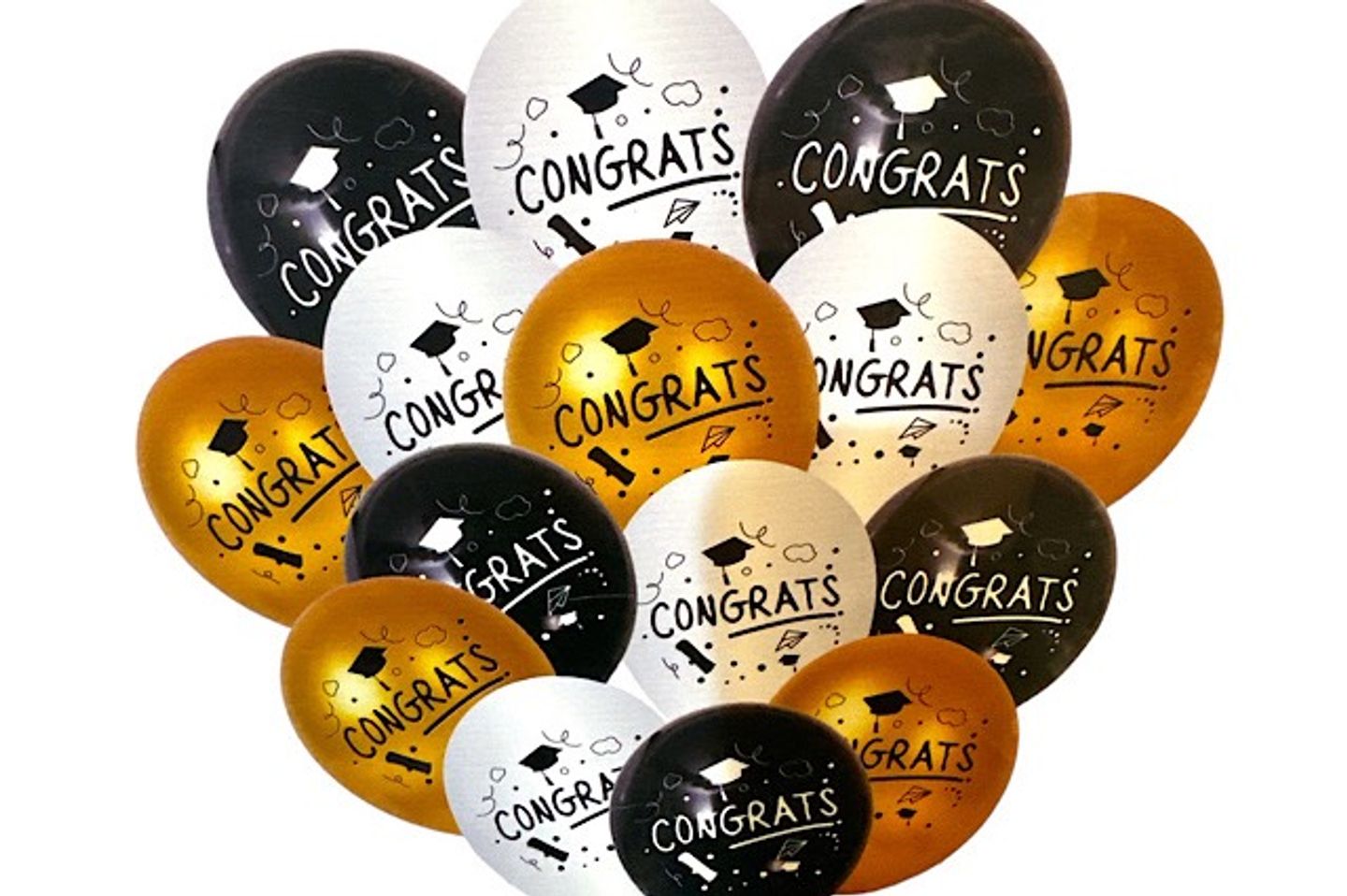 Graduation Helium Balloon Kit