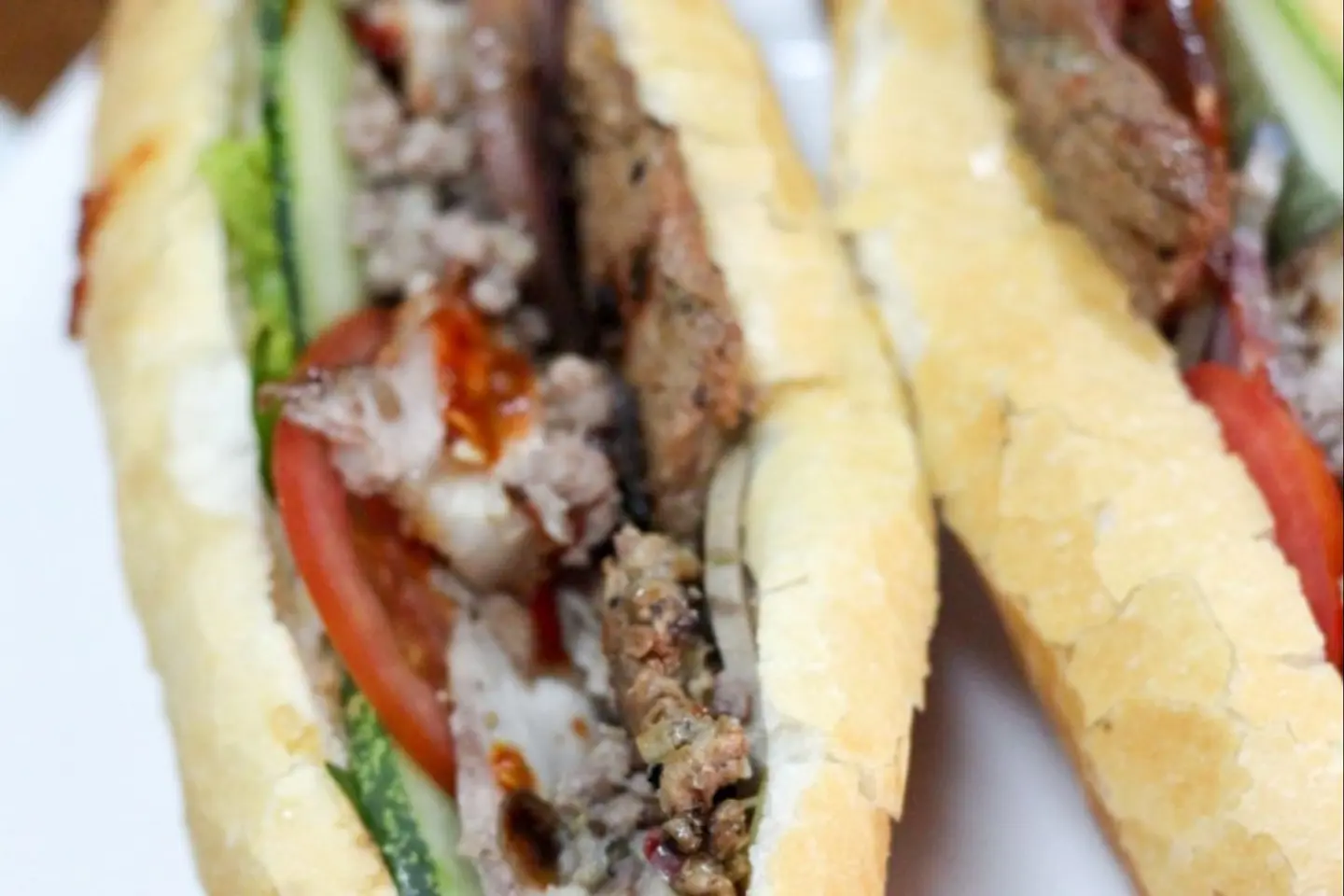 صامولي شاورما لحم