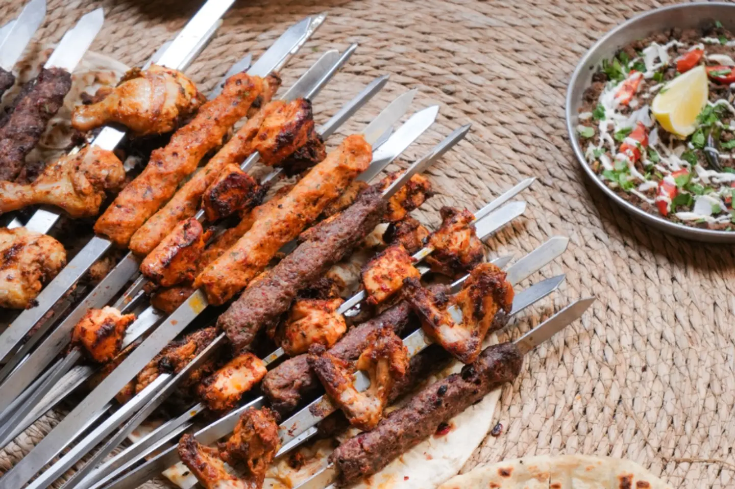مشكل كباب ونار