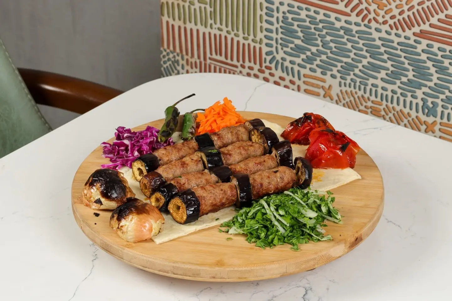 Eggplant Kebab