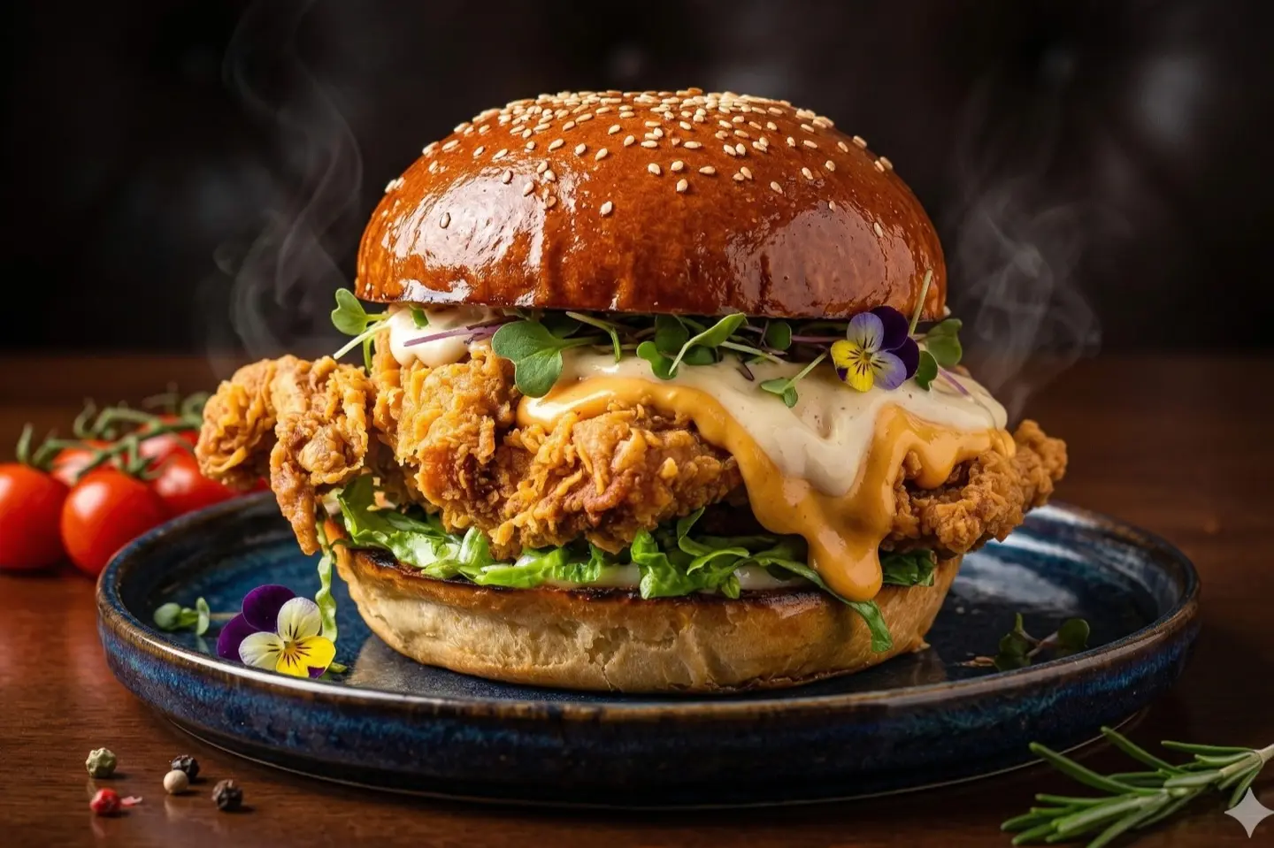 برجر خبيصة كرسبي