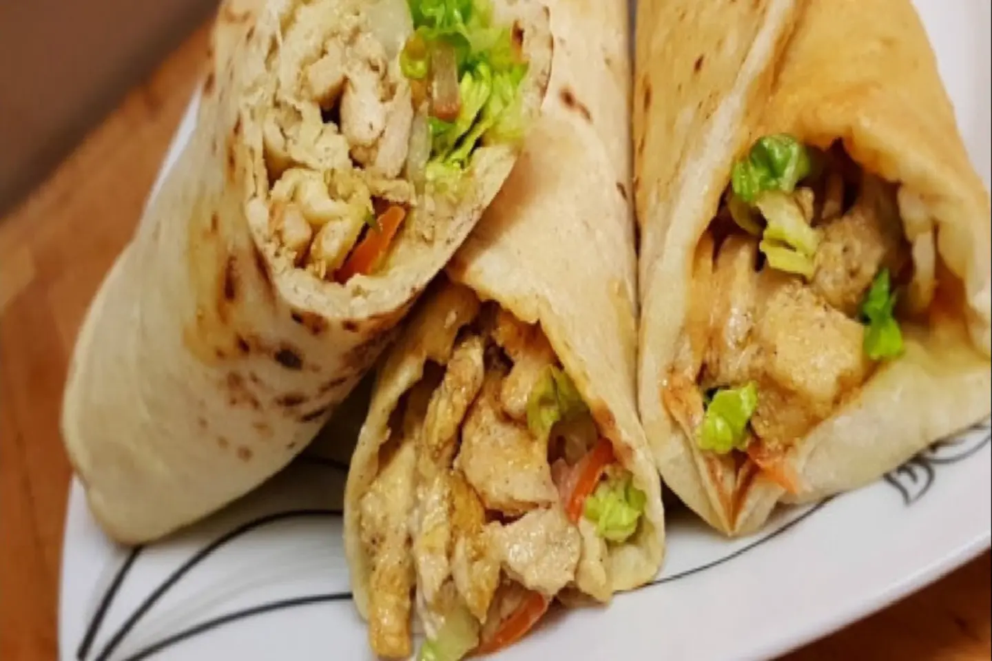 Shawarma Tortilla Sandwich