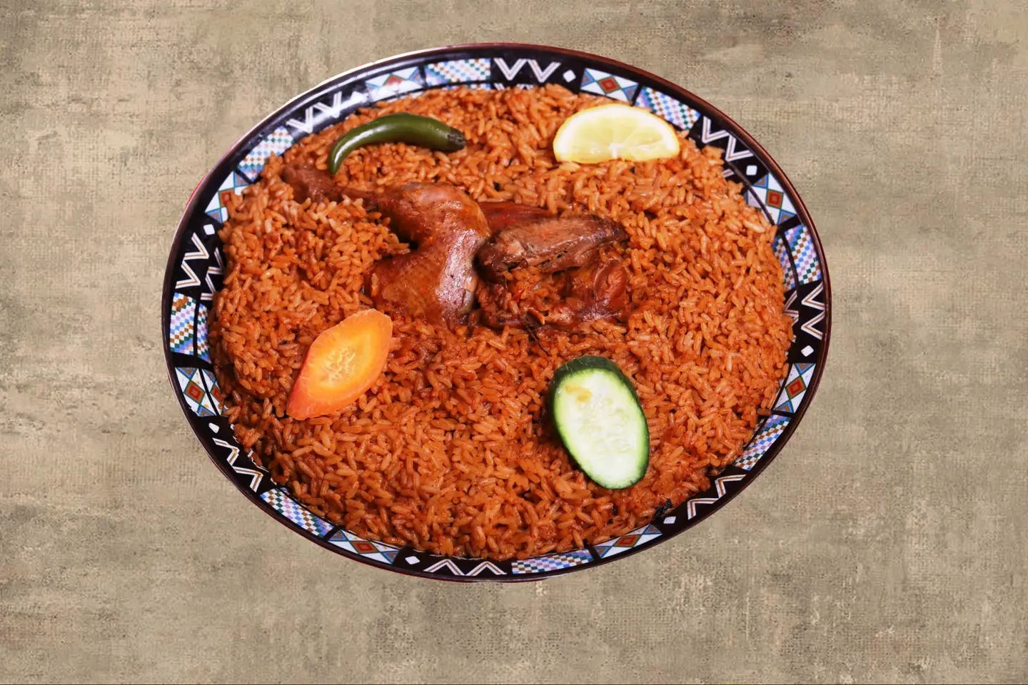 كبسة البر دجاج