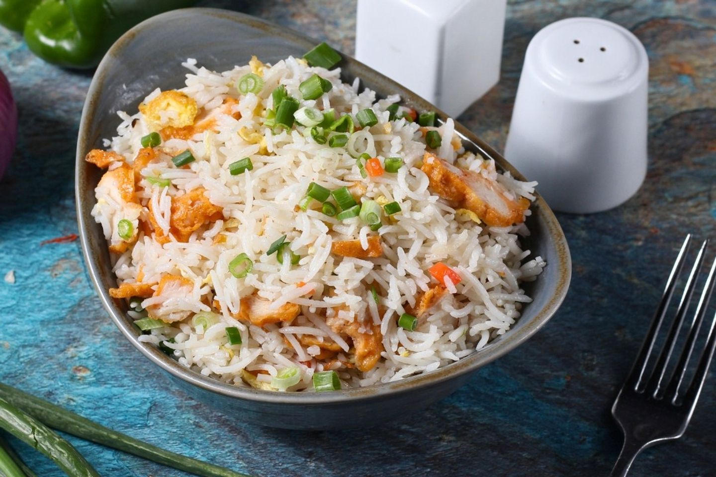 Chicken Fried Rice|أرز مقلي بالدجاج
