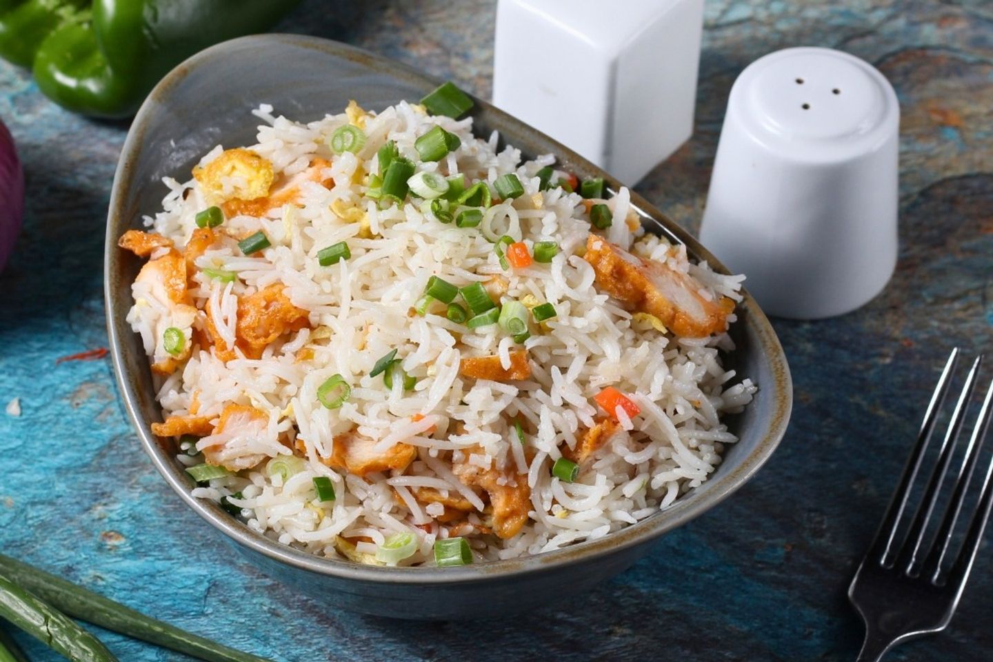 Veg Fried Rice|أرز مقلي بالخضار