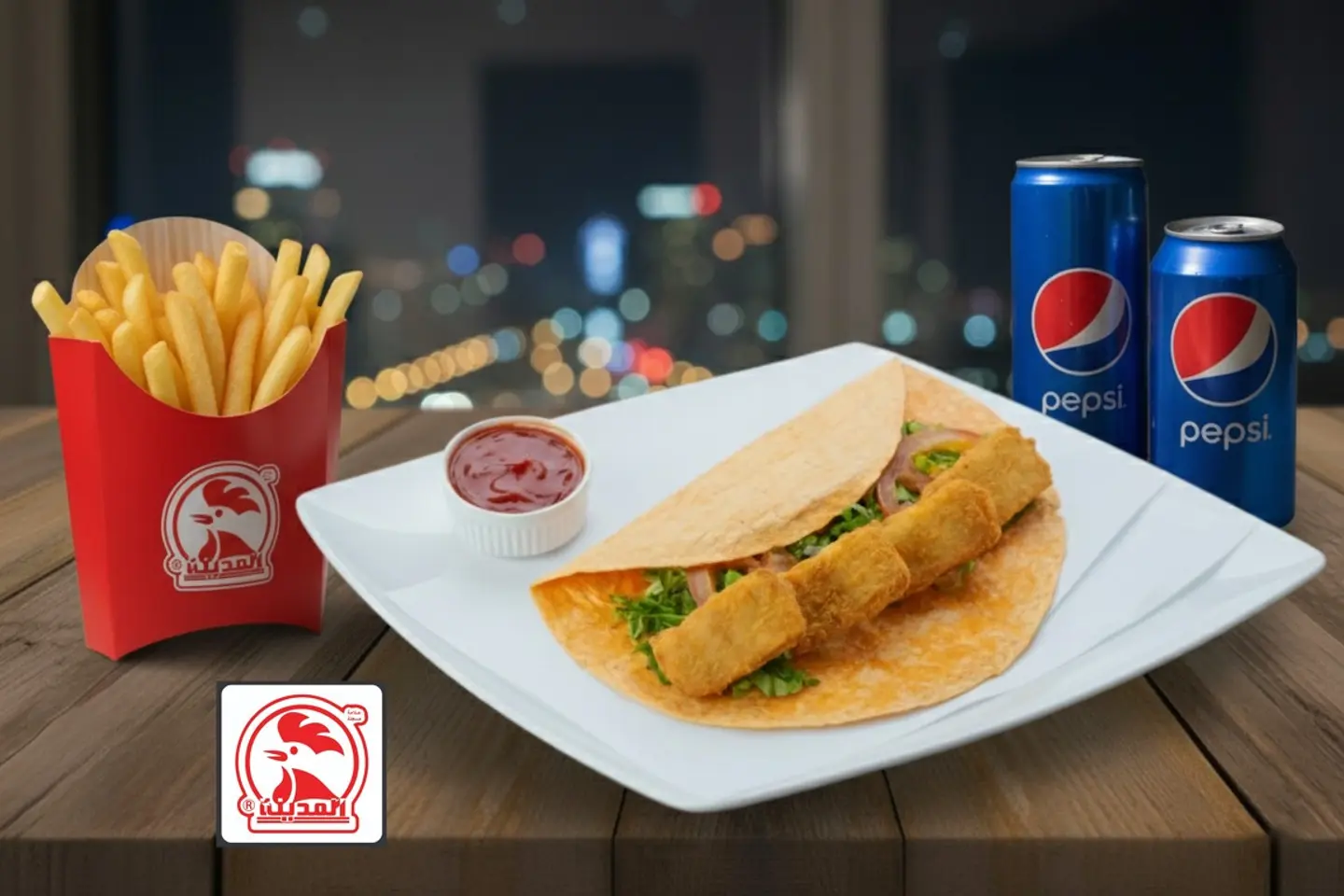 Stripes Sandwich Meal