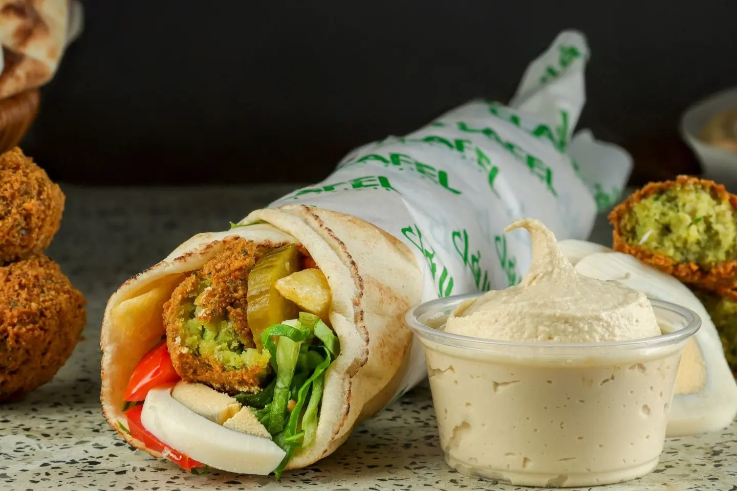 Falafel With Hummus