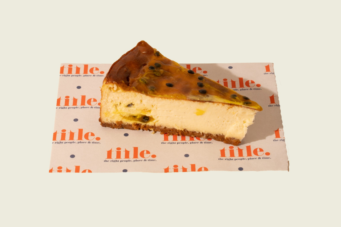 Passion Fruit Cheesecake