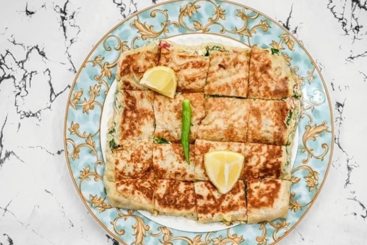 Spicy Salty Mutabbak Double